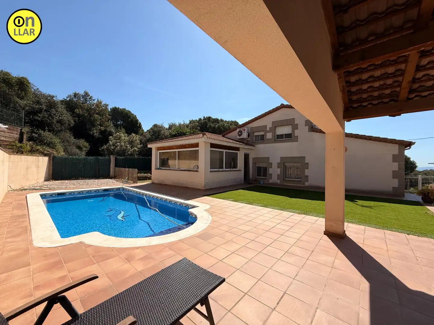 Piscina de Casa o chalet en venta en L'Ametlla del Vallès con Calefacción, Jardín privado y Terraza