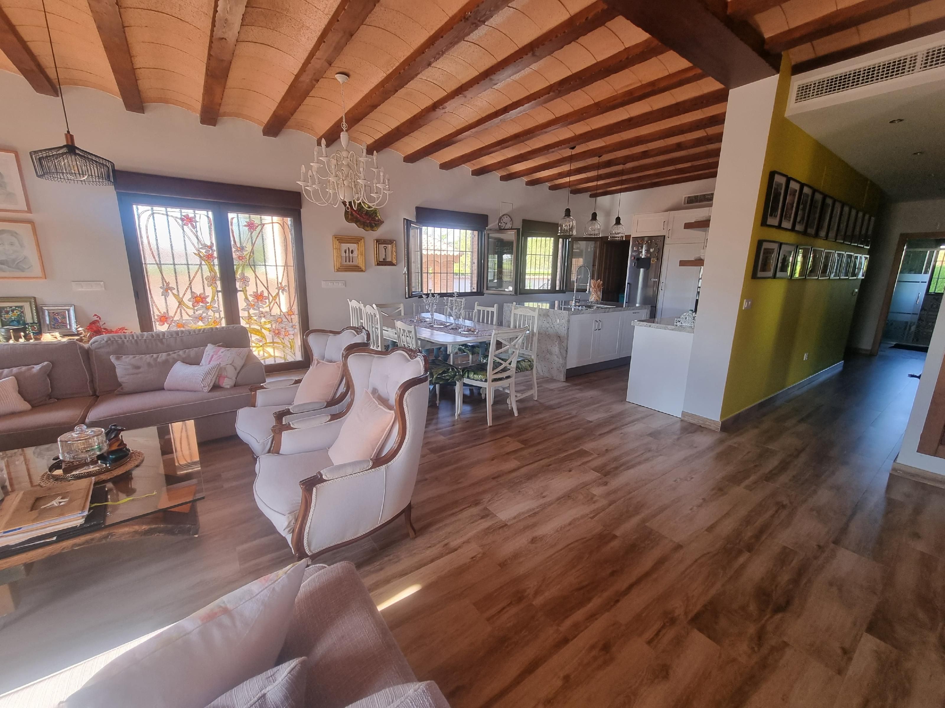 Sala de estar de Casa o chalet en venta en  Albacete Capital con Jardín privado y Piscina
