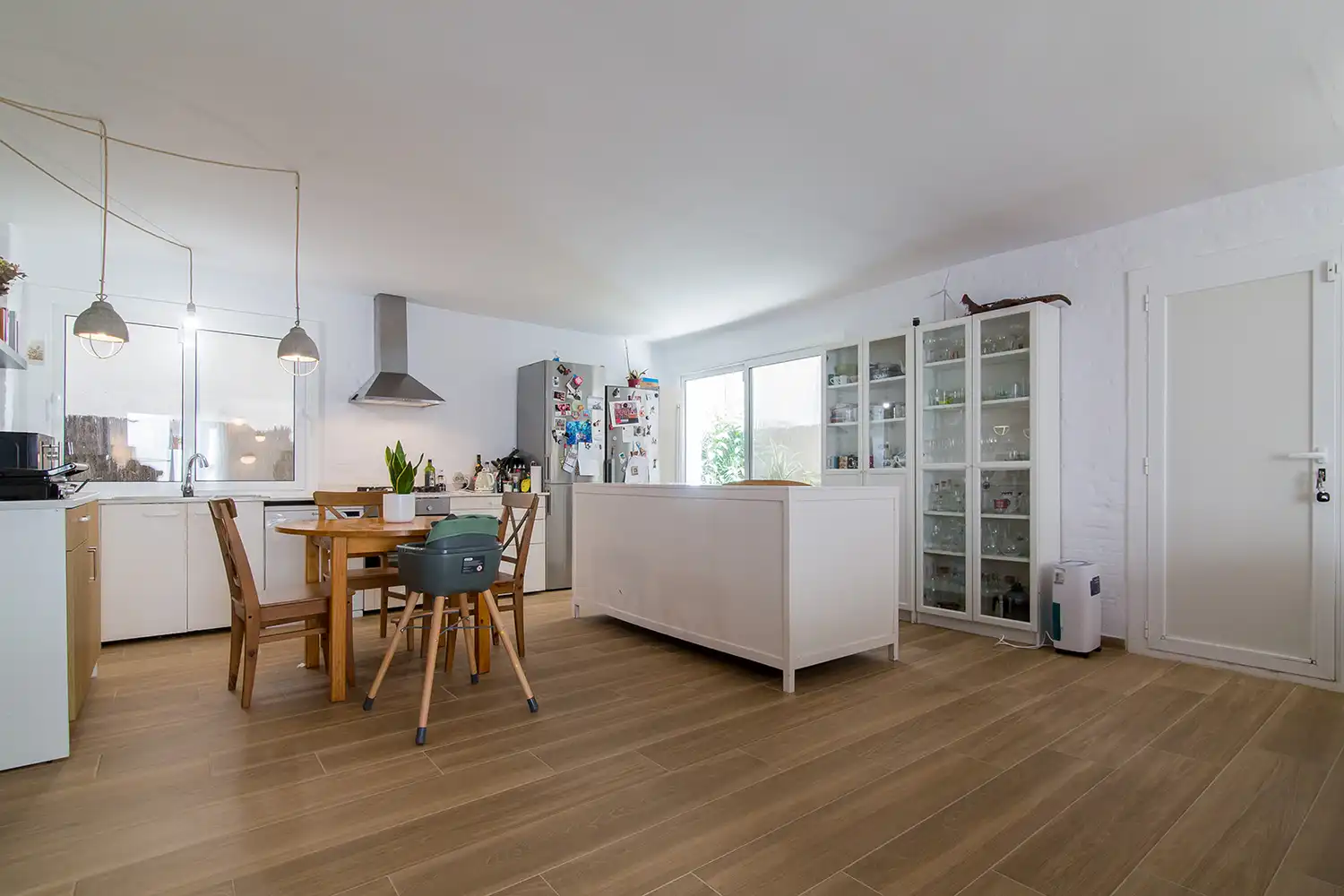 Küche von Wohnung zum Verkauf in Caldes d'Estrac mit Privatgarten, Terrasse und Balkon