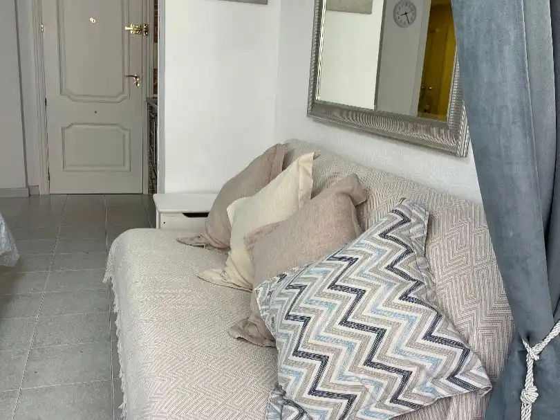 Sala de estar de Estudio de alquiler en Playa del Cura