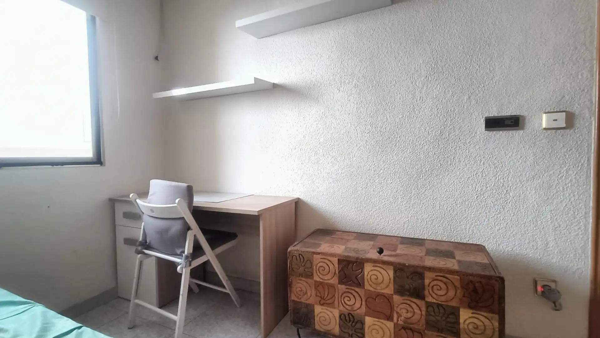 Bedroom of Flat for rent in Elche / Elx  with Air Conditioner, Furnished and Balcony