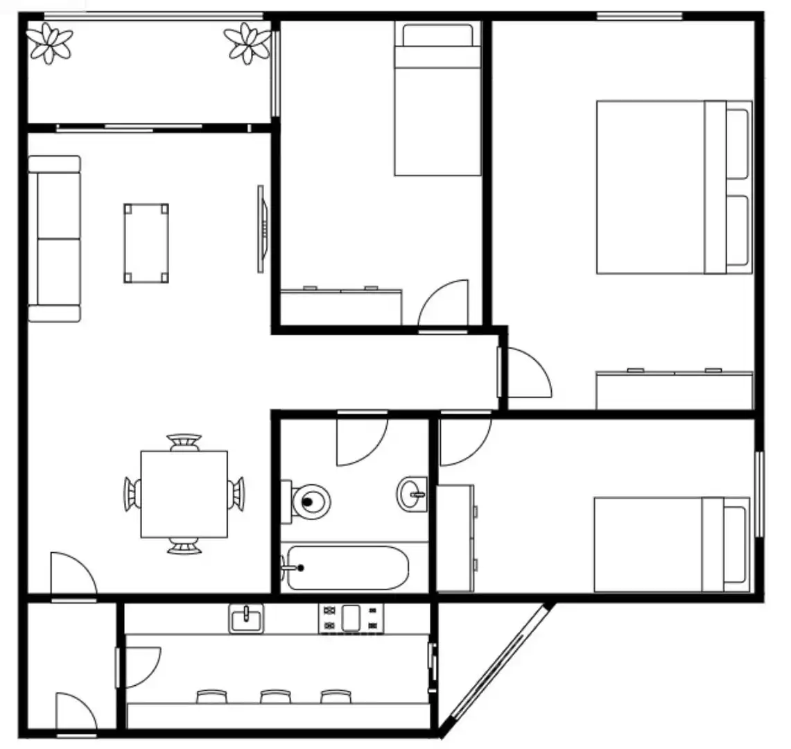 Piso en venta en Madrid con Calefacción y Terraza