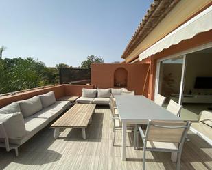 Terrace of Attic to rent in Marbella  with Air Conditioner, Terrace and Swimming Pool