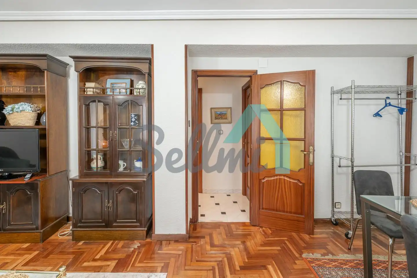 Bedroom of Flat for share in Oviedo   with Heating, Parquet flooring and Terrace