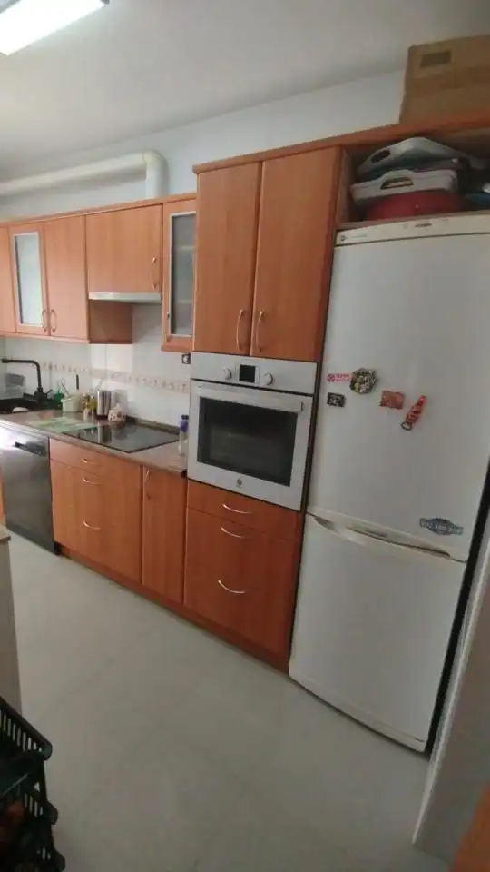 Cocina de Piso en venta en Roquetas de Mar con Terraza, Amueblado y Piscina comunitaria
