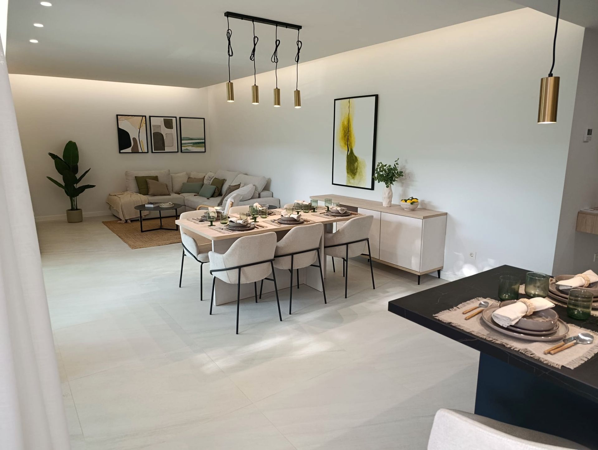 Menjador de Apartament en venda en San Pedro del Pinatar amb Aire condicionat, Terrassa i Traster