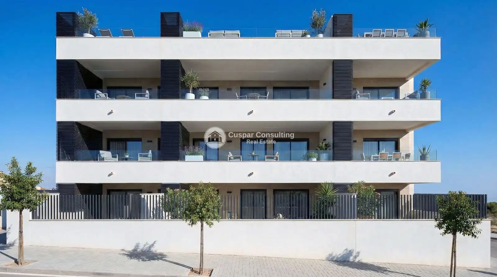 Vista exterior de Apartament en venda en Benijófar amb Calefacció, Terrassa i Piscina