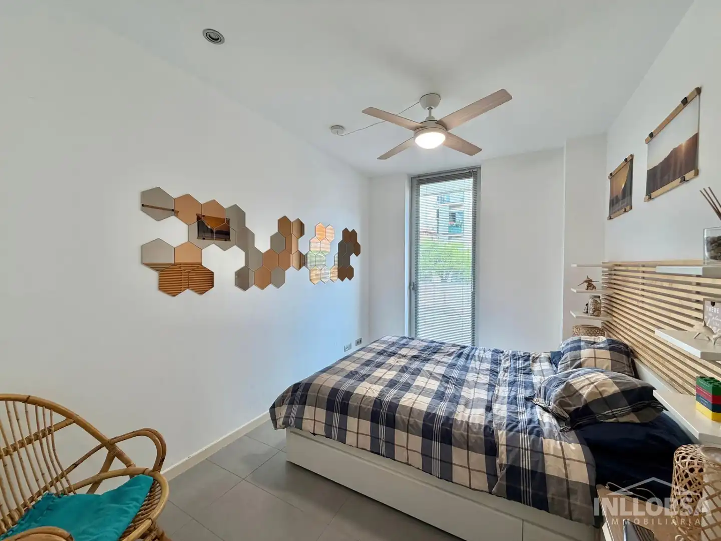 Schlafzimmer von Wohnung zum Verkauf in Manresa mit Klimaanlage, Heizung und Abstellraum