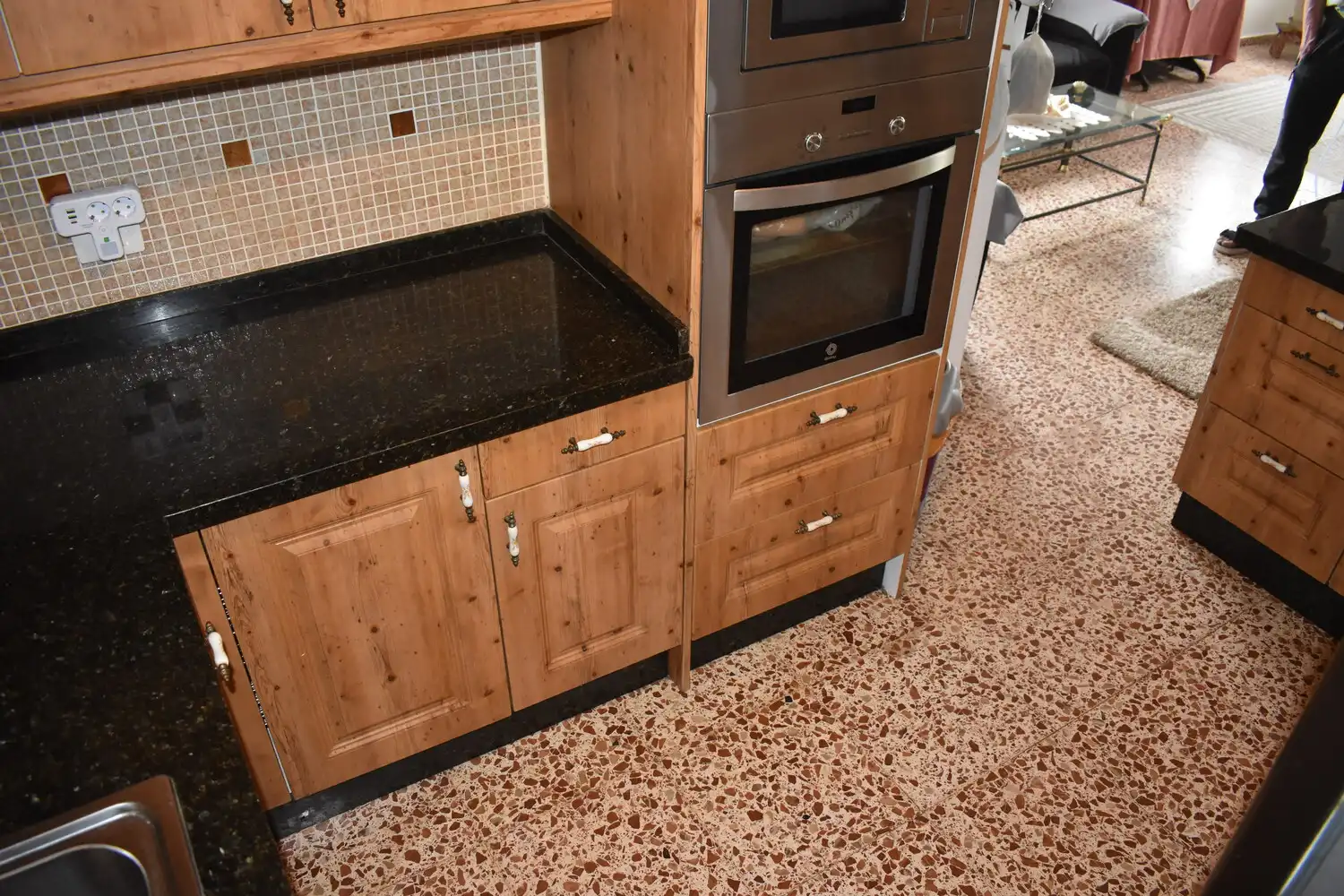 Cuina de Finca rústica en venda en Icod de los Vinos amb Terrassa i Moblat