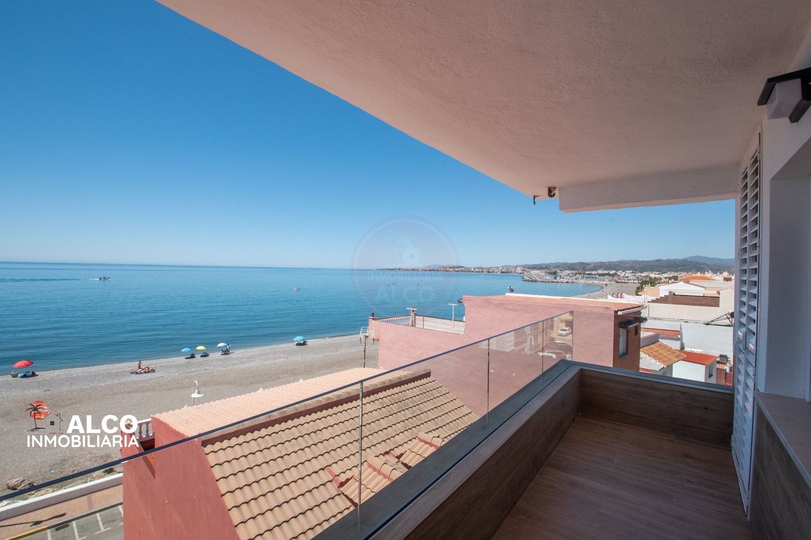 Bedroom of Flat for sale in Algarrobo  with Air Conditioner, Terrace and Furnished