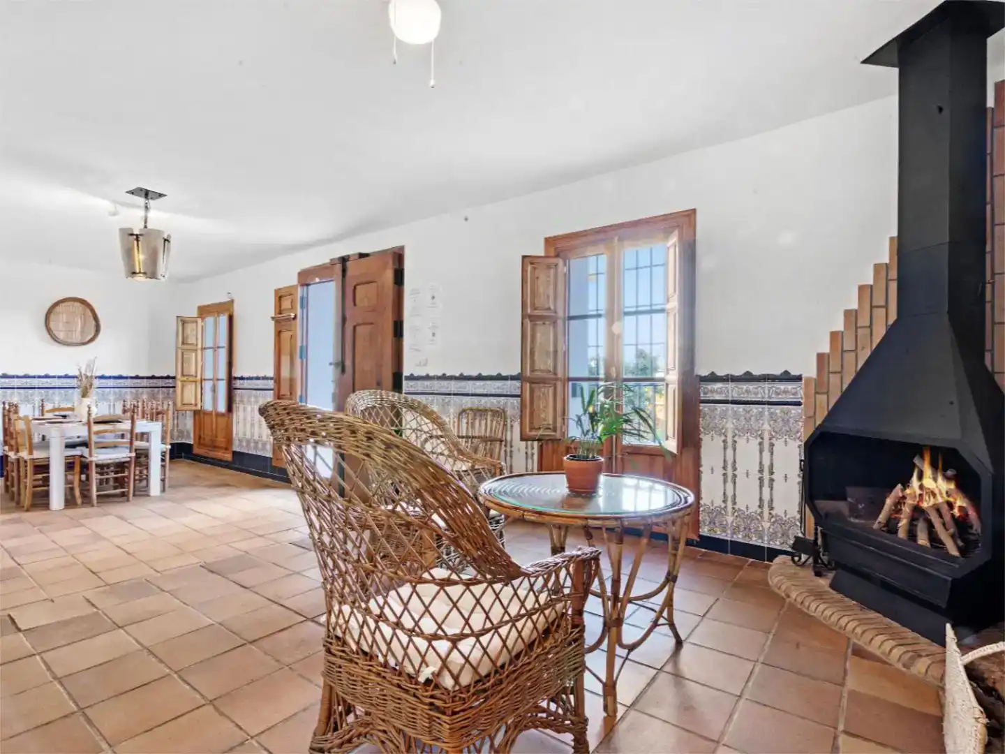 Finca rústica de alquiler en Algemesí con Aire acondicionado, Jardín privado y Piscina