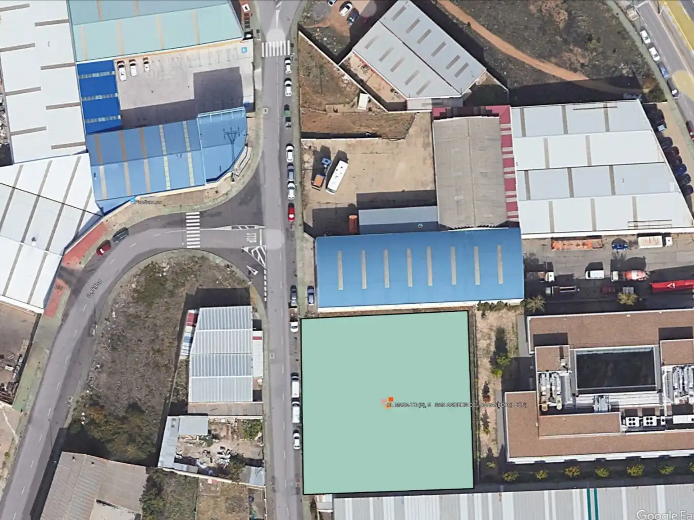 Außenansicht von Fabrik Grundstücke zum Verkauf in San Andrés del Rabanedo