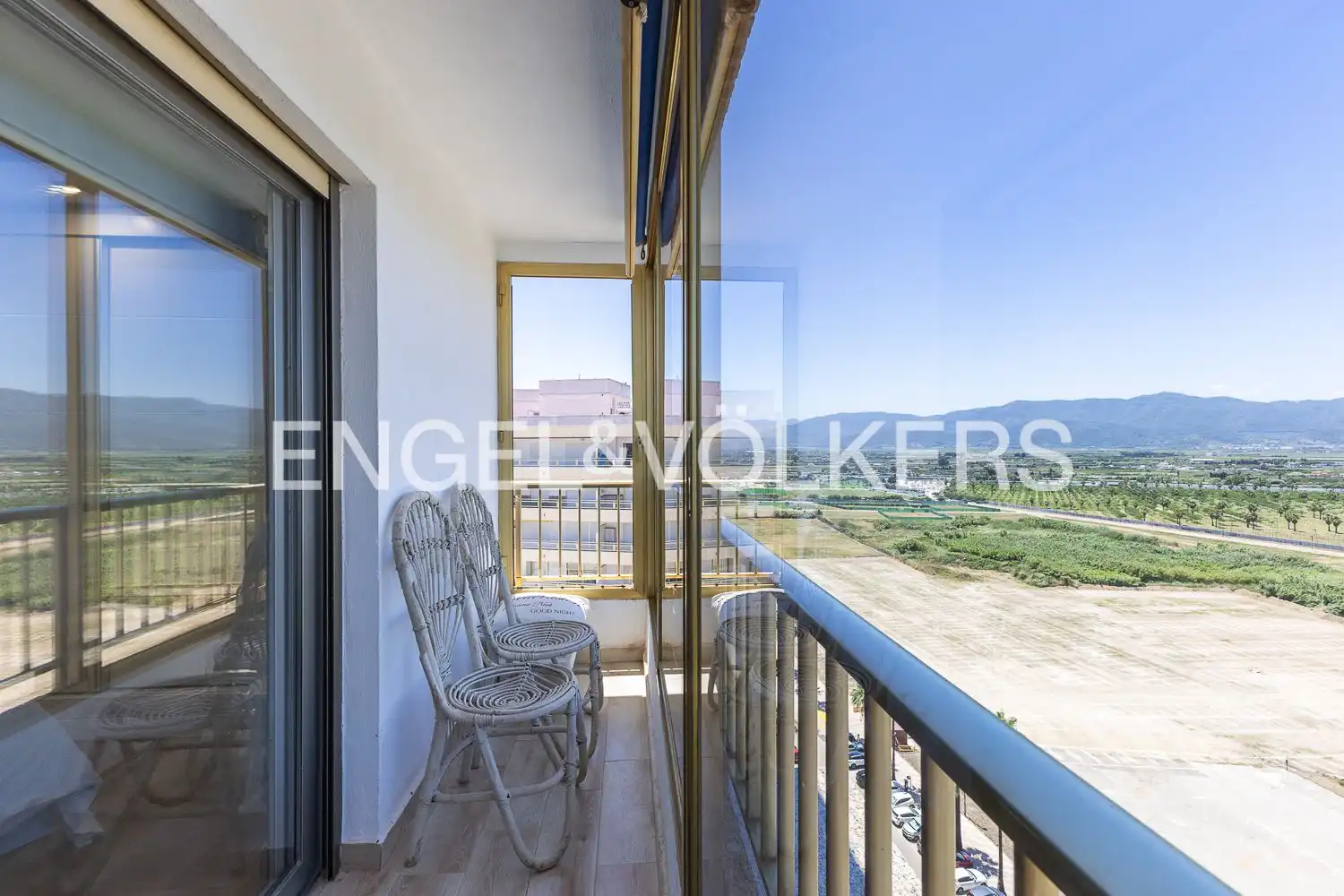 Balcony of Flat for rent in Cullera  with Heating, Terrace and Swimming Pool