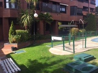 Exterior view of Flat for sale in  Madrid Capital  with Air Conditioner, Heating and Parquet flooring