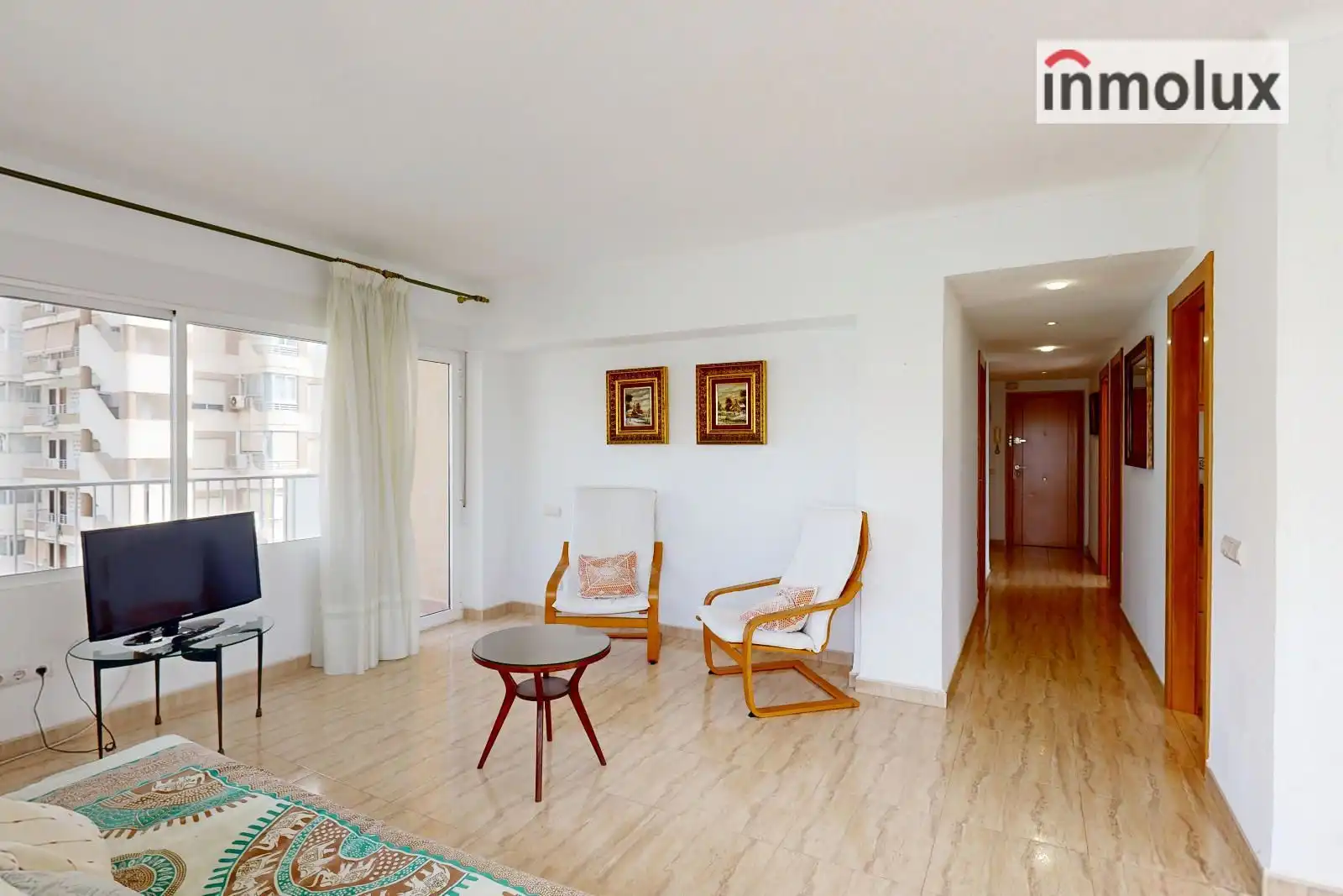 Sala de estar de Piso en venta en Alicante / Alacant con Aire acondicionado, Calefacción y Terraza
