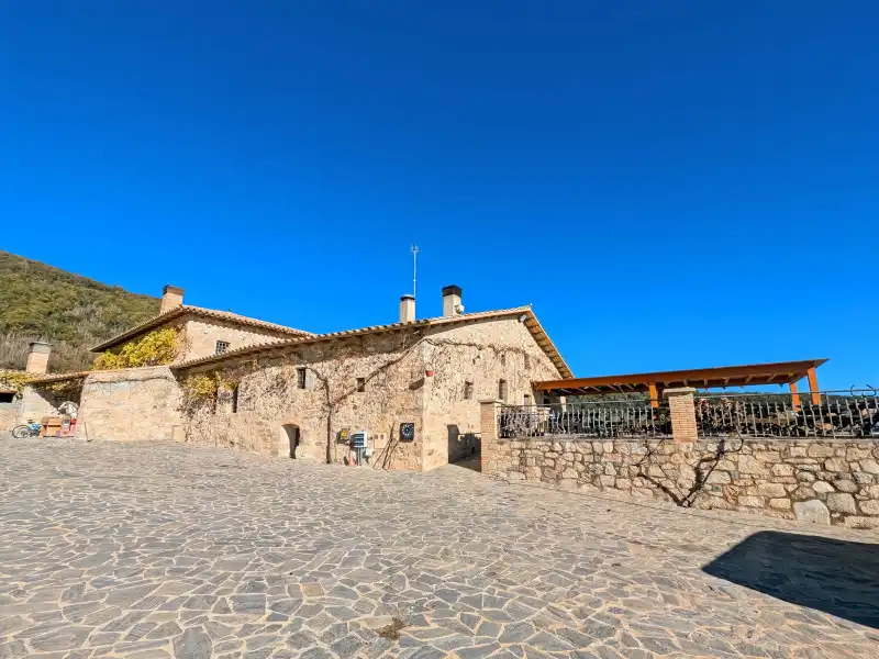 Vista exterior de Casa o chalet en venta en Agullana con Aire acondicionado y Piscina
