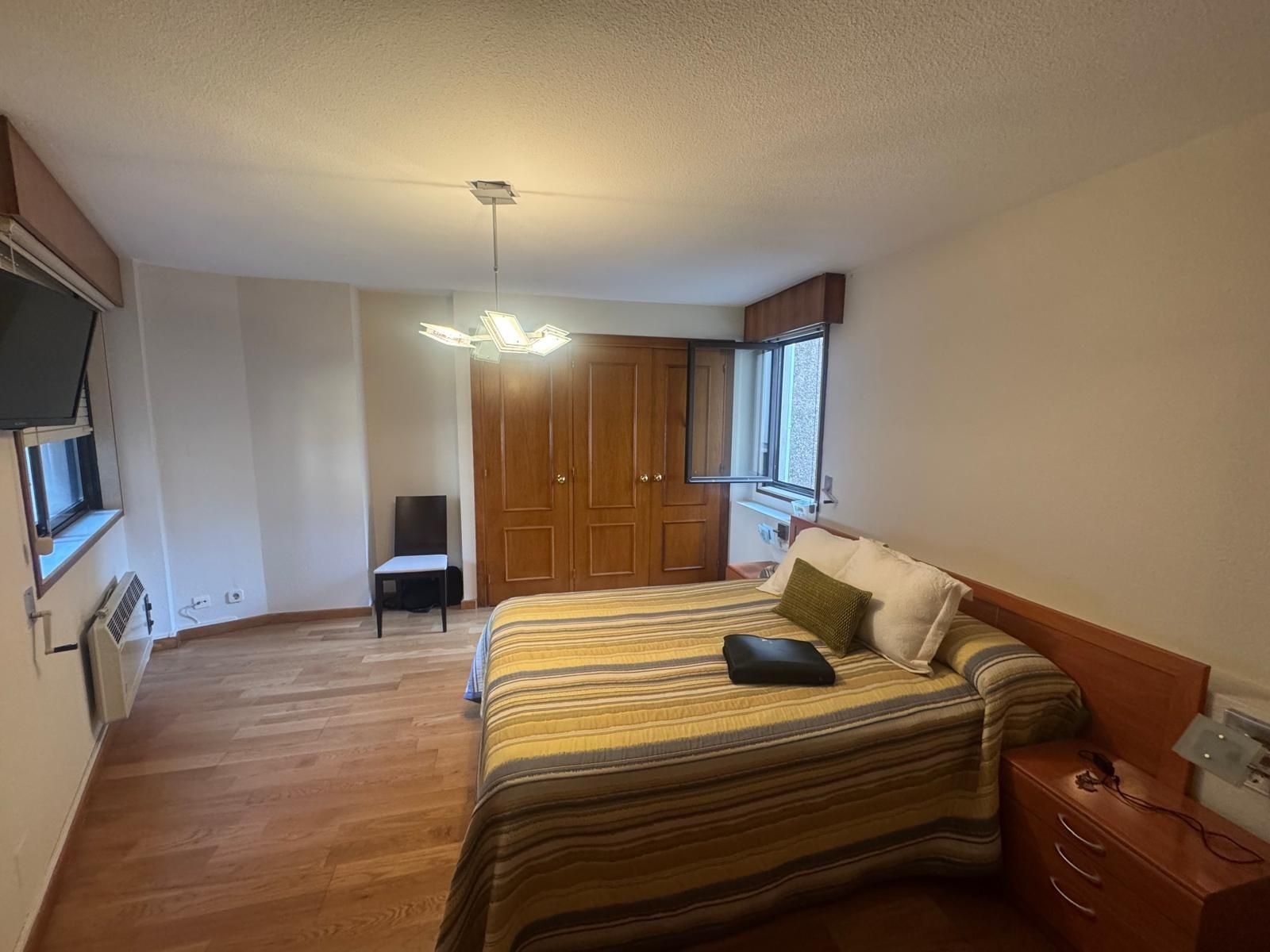 Bedroom of Flat for sale in Oleiros  with Heating, Parquet flooring and Storage room