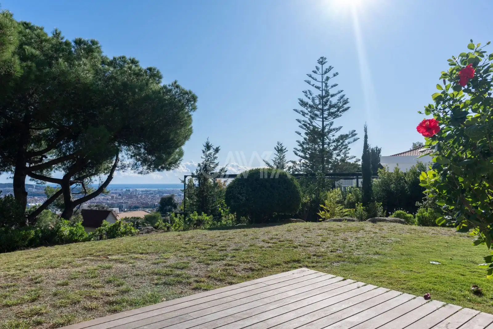 Jardín de Casa o chalet de alquiler en Barcelona con Aire acondicionado, Calefacción y Parquet