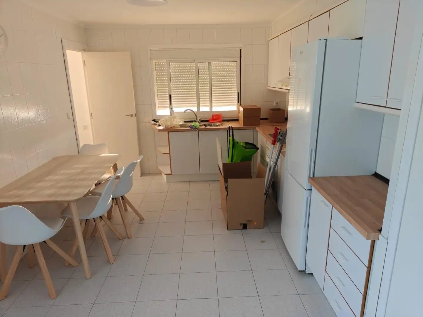Cuina de Àtic de lloguer en Alicante / Alacant amb Aire condicionat, Calefacció i Terrassa
