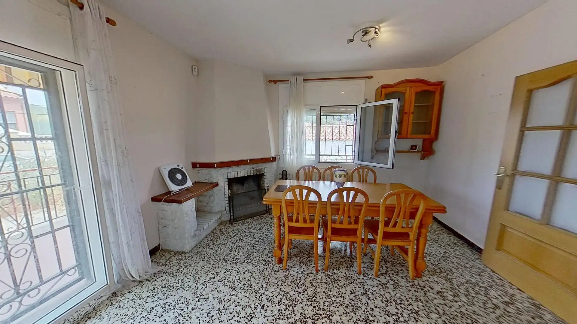 Menjador de Casa o xalet en venda en Piera amb Calefacció i Balcó