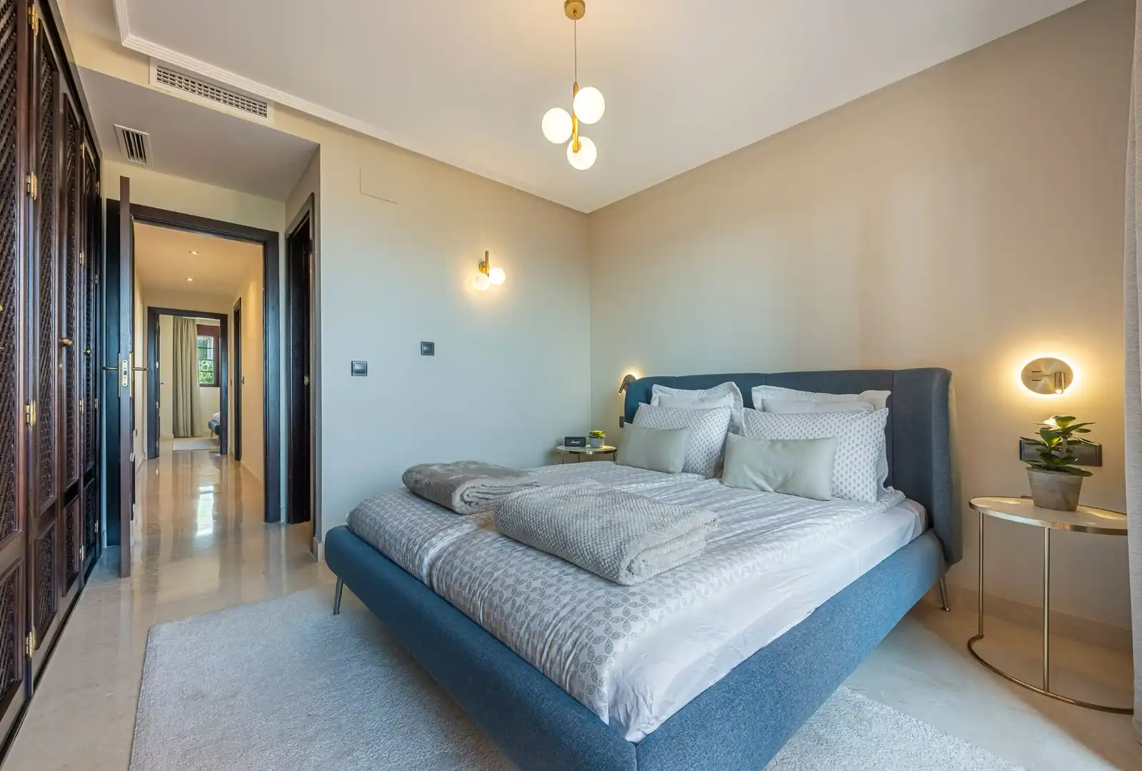 Schlafzimmer von Wohnungen zum Verkauf in Ojén mit Klimaanlage, Heizung und Terrasse