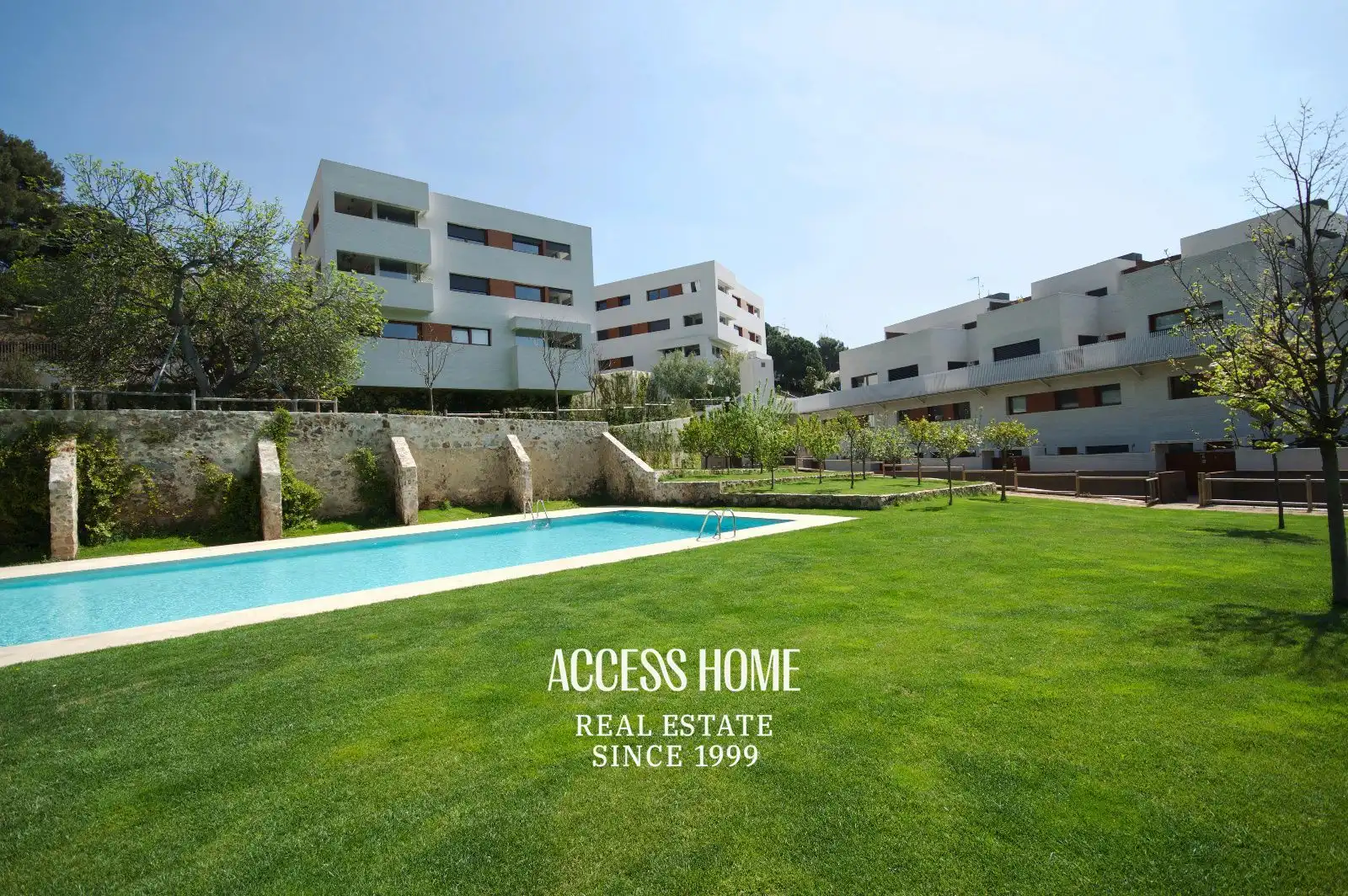 Garden of Flat for sale in Alella, Barcelona