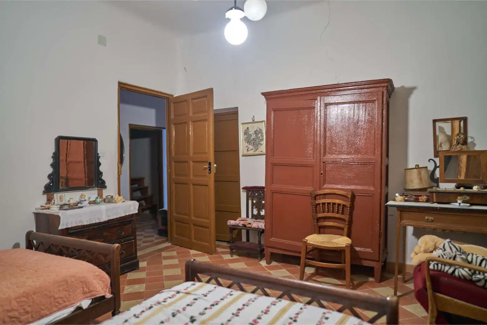 Bedroom of Detached homes for sale in Valdetorres de Jarama  with Private garden, Terrace and Swimming Pool