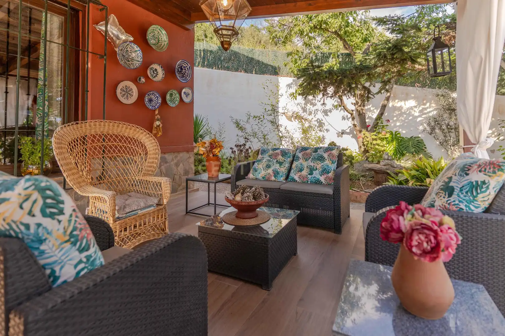 Terrace of Houses for sale in Lanjarón  with Private garden, Storage room and Swimming Pool