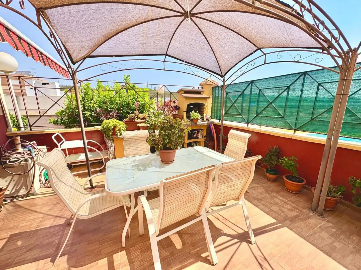 Terrassa de Casa adosada en venda en Vélez-Málaga amb Aire condicionat, Jardí privat i Terrassa
