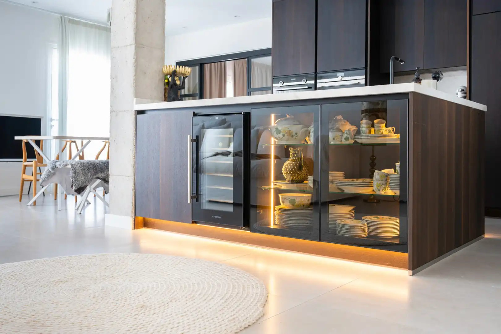 Cocina de Ático en venta en Benahavís con Aire acondicionado, Terraza y Piscina