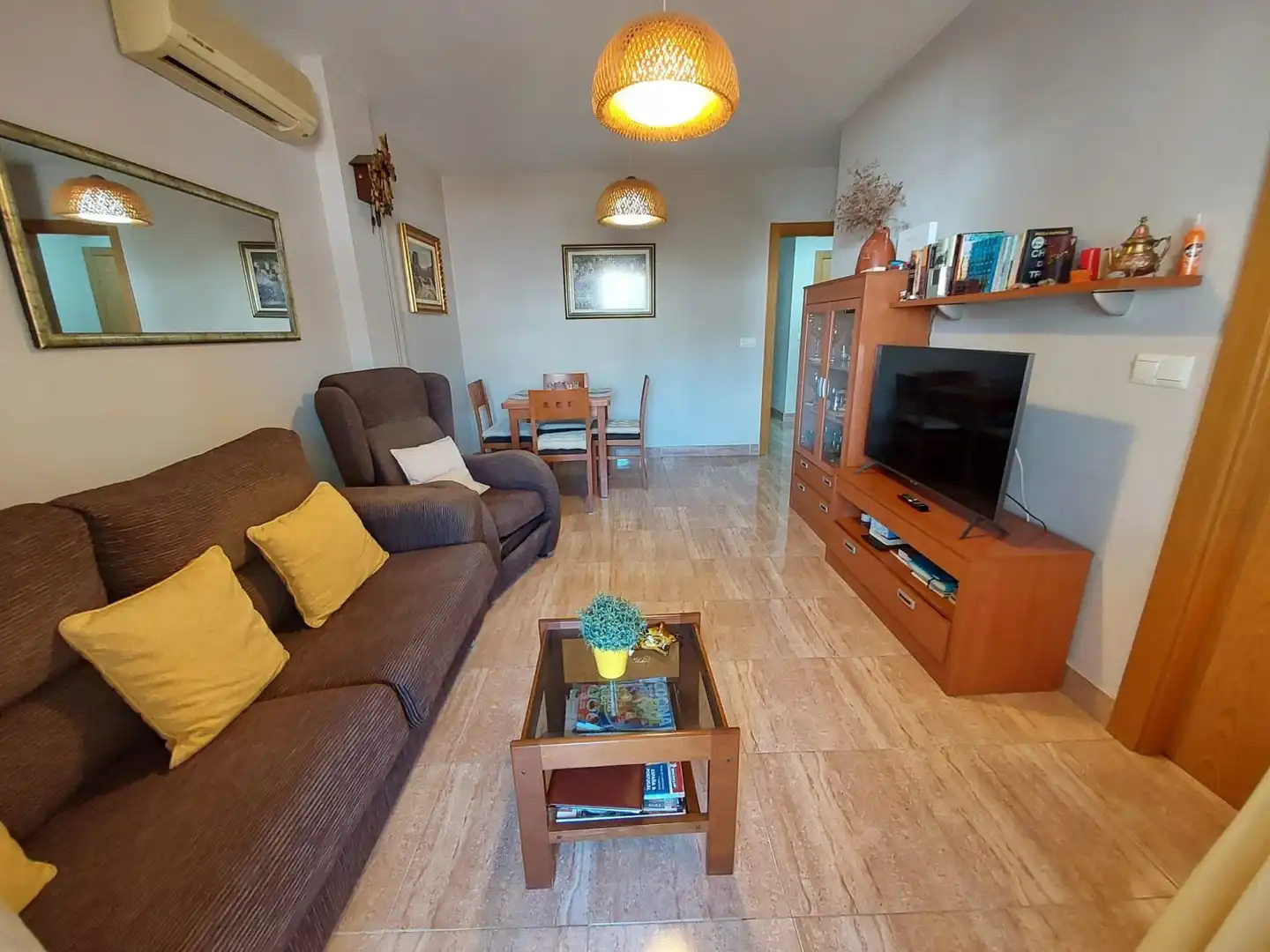 Sala d'estar de Apartament en venda en Centro