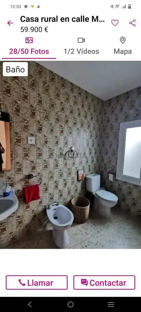 Baño de Finca rústica en venta en Albalatillo, Huesca