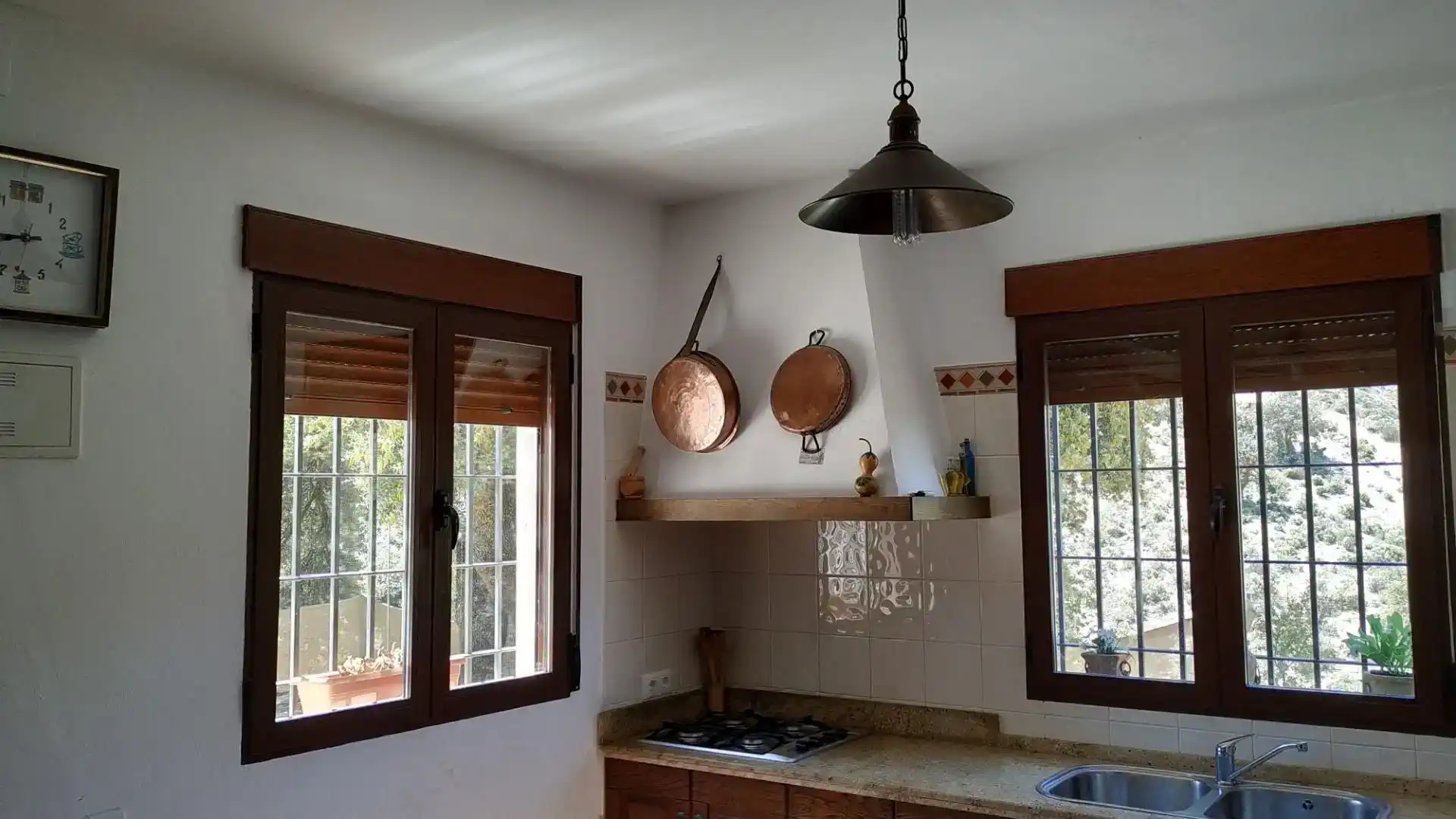 Cocina de Piso en venta en Alhama de Granada con Jardín privado y Piscina