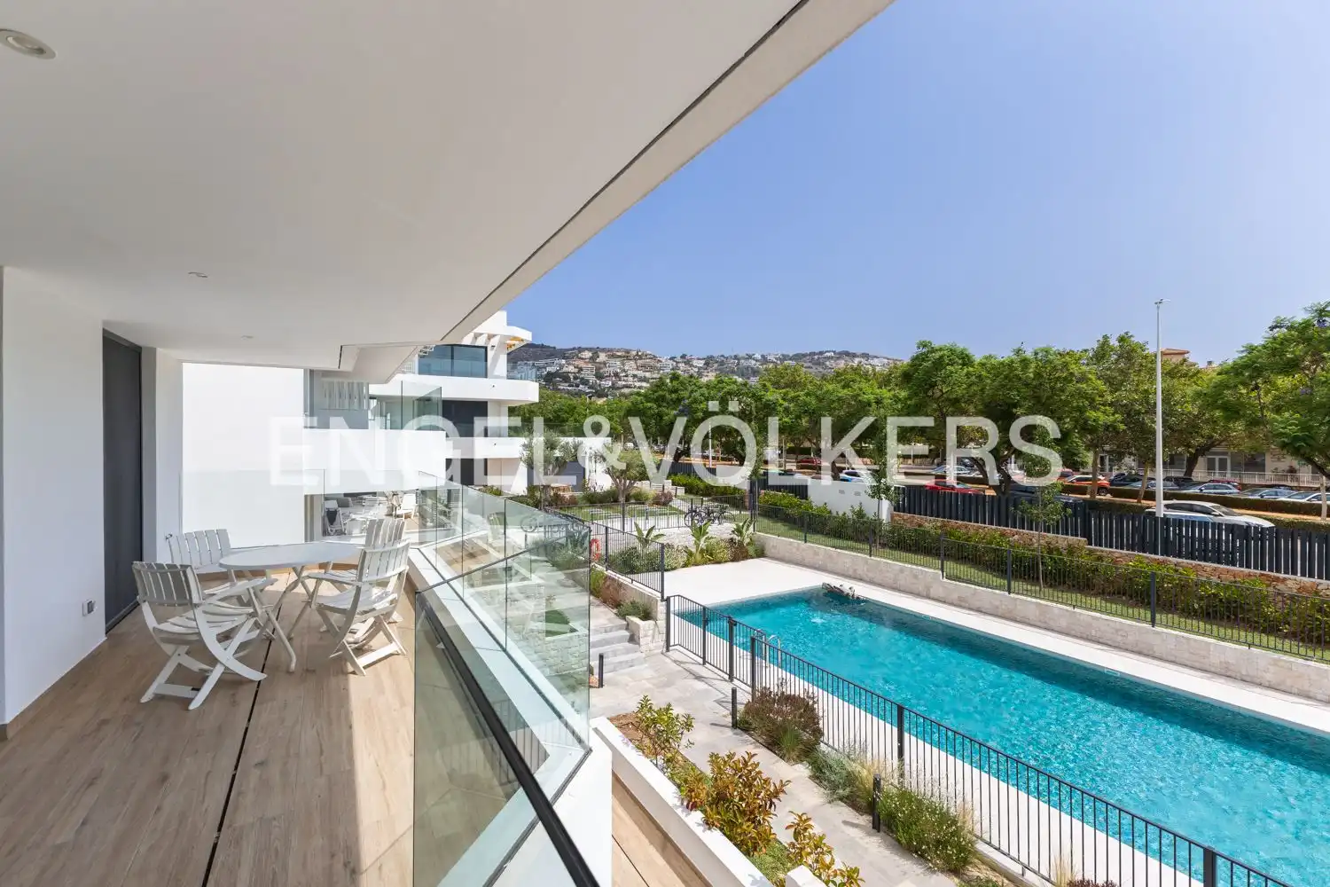 Terrace of Flat for rent in Jávea / Xàbia  with Air Conditioner, Heating and Terrace