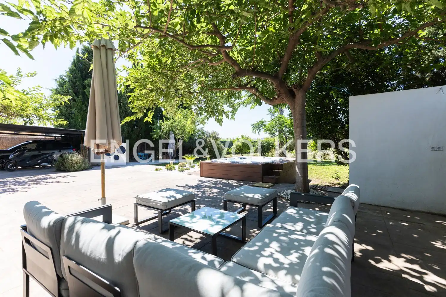 Terrace of Houses for rent in Alboraya  with Air Conditioner, Heating and Private garden