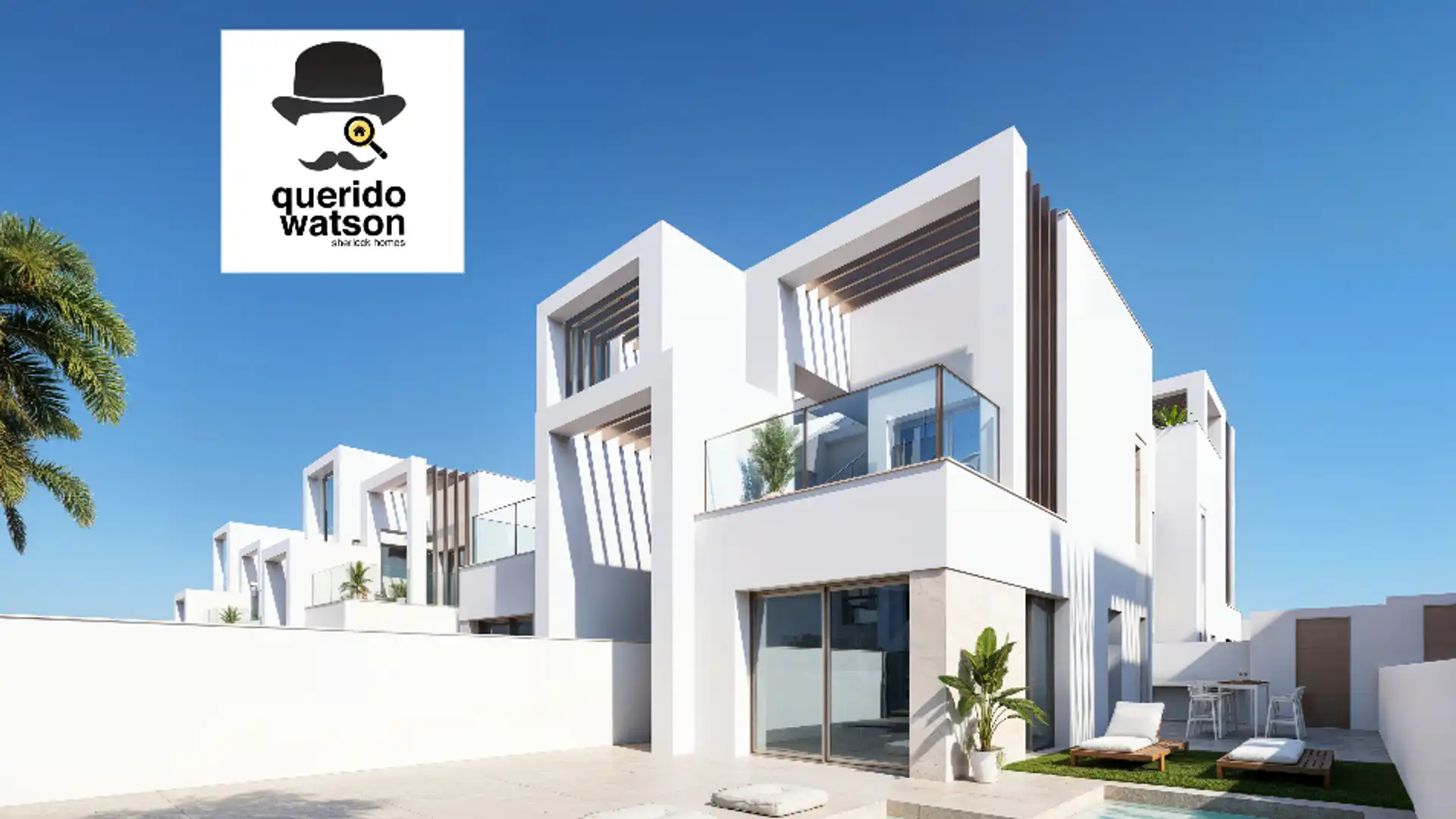 Exterior view of Houses for sale in Los Alcázares  with Air Conditioner, Heating and Private garden