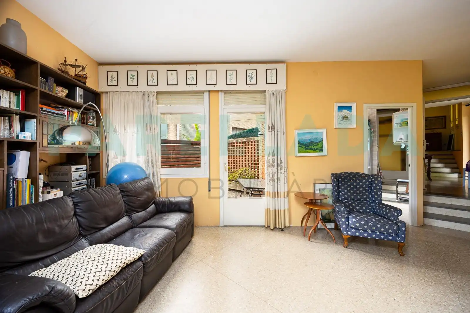 Sala de estar de Casa o chalet en venta en Tiana con Aire acondicionado, Jardín privado y Terraza