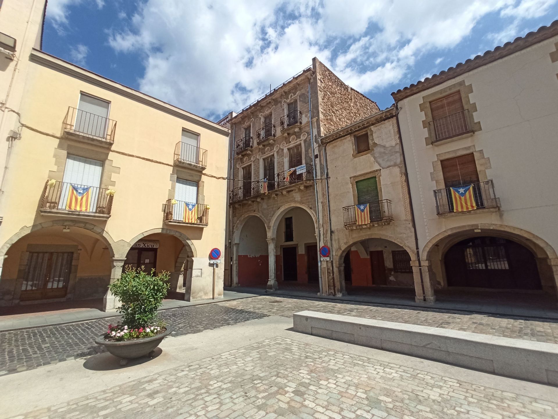 Exterior view of Country homes for sale in Amer  with Terrace and Storage room