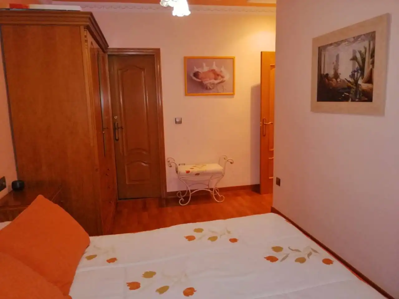 Bedroom of Flat for sale in Hellín  with Air Conditioner, Furnished and Balcony