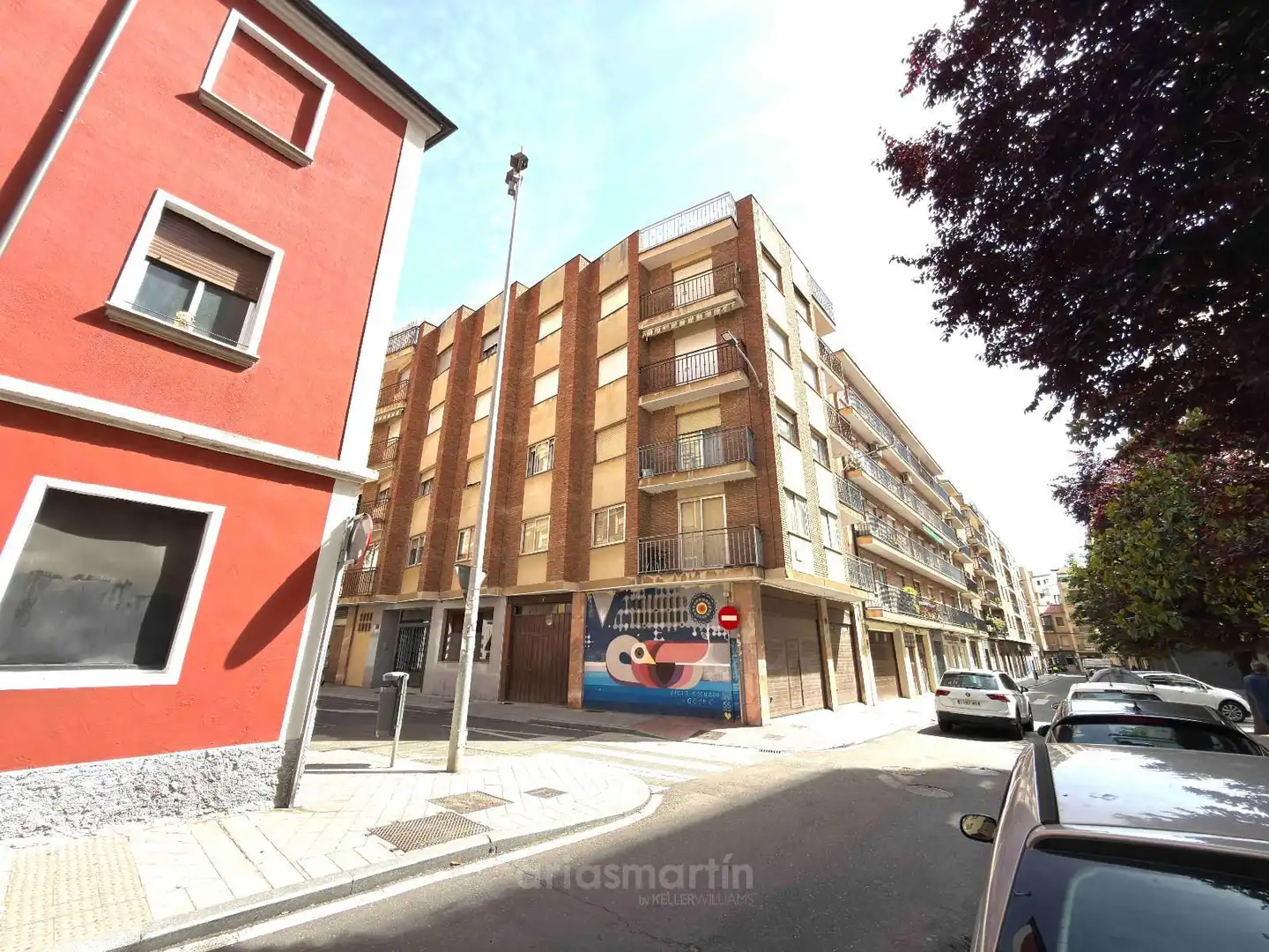 Vista exterior de Piso de alquiler en Salamanca con Calefacción, Terraza y Amueblado