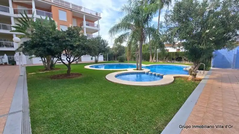 Schwimmbecken von Wohnungen zur Miete in Dénia mit Klimaanlage, Heizung und Terrasse