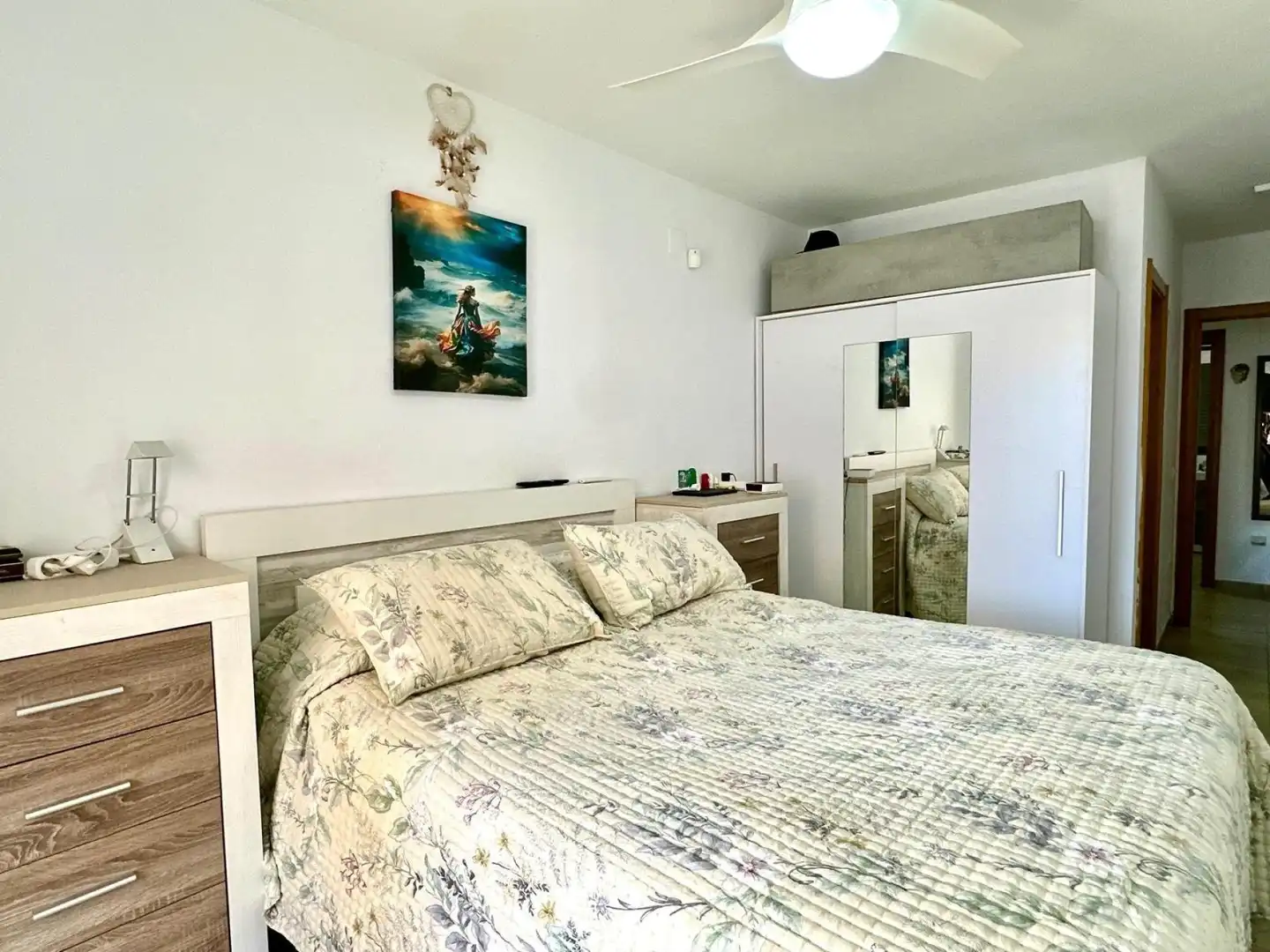 Bedroom of Flat for sale in Casco Urbano