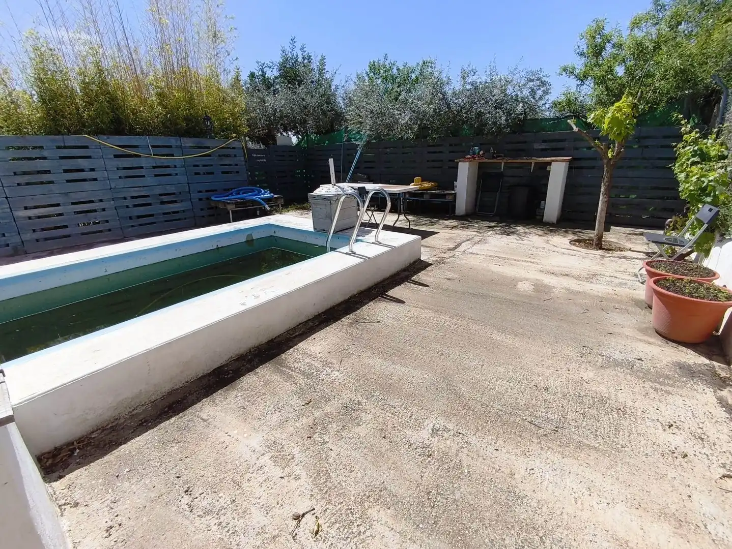 Piscina de Finca rústica en venta en Vélez-Blanco con Aire acondicionado, Calefacción y Jardín privado