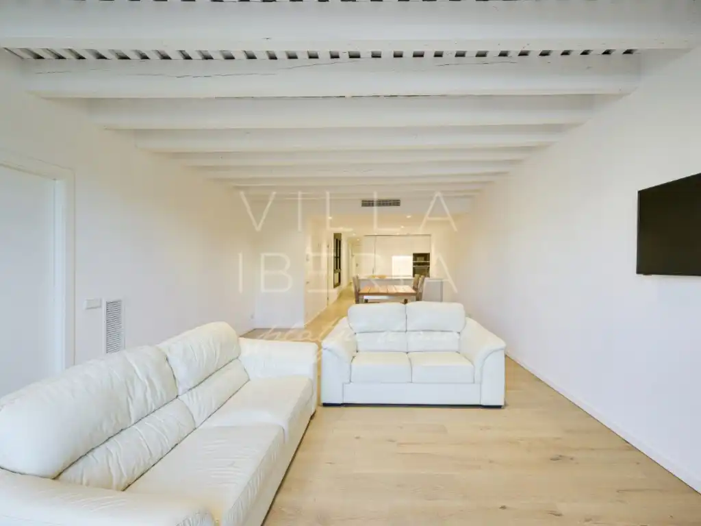 Sala d'estar de Apartament en venda en Palamós amb Aire condicionat i Calefacció
