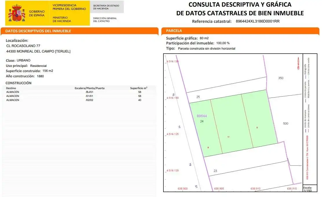 Immobles singulars en venda a Monreal del Campo, imagen 4