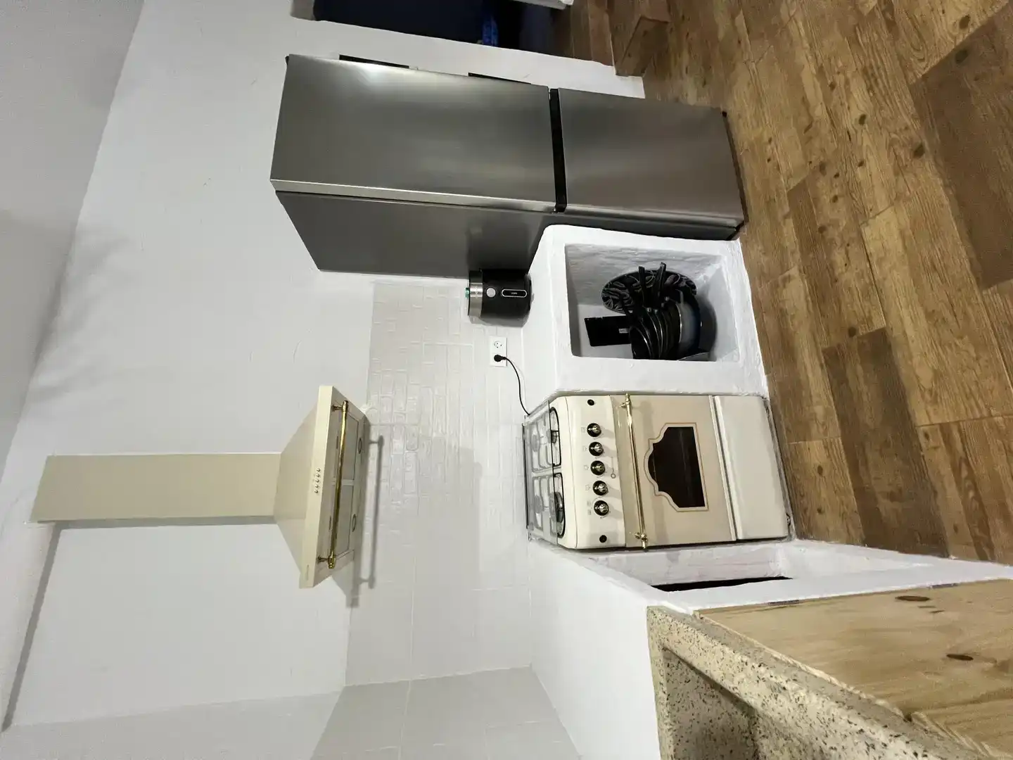 Cocina de Finca rústica en venta en Villena con Piscina y Balcón