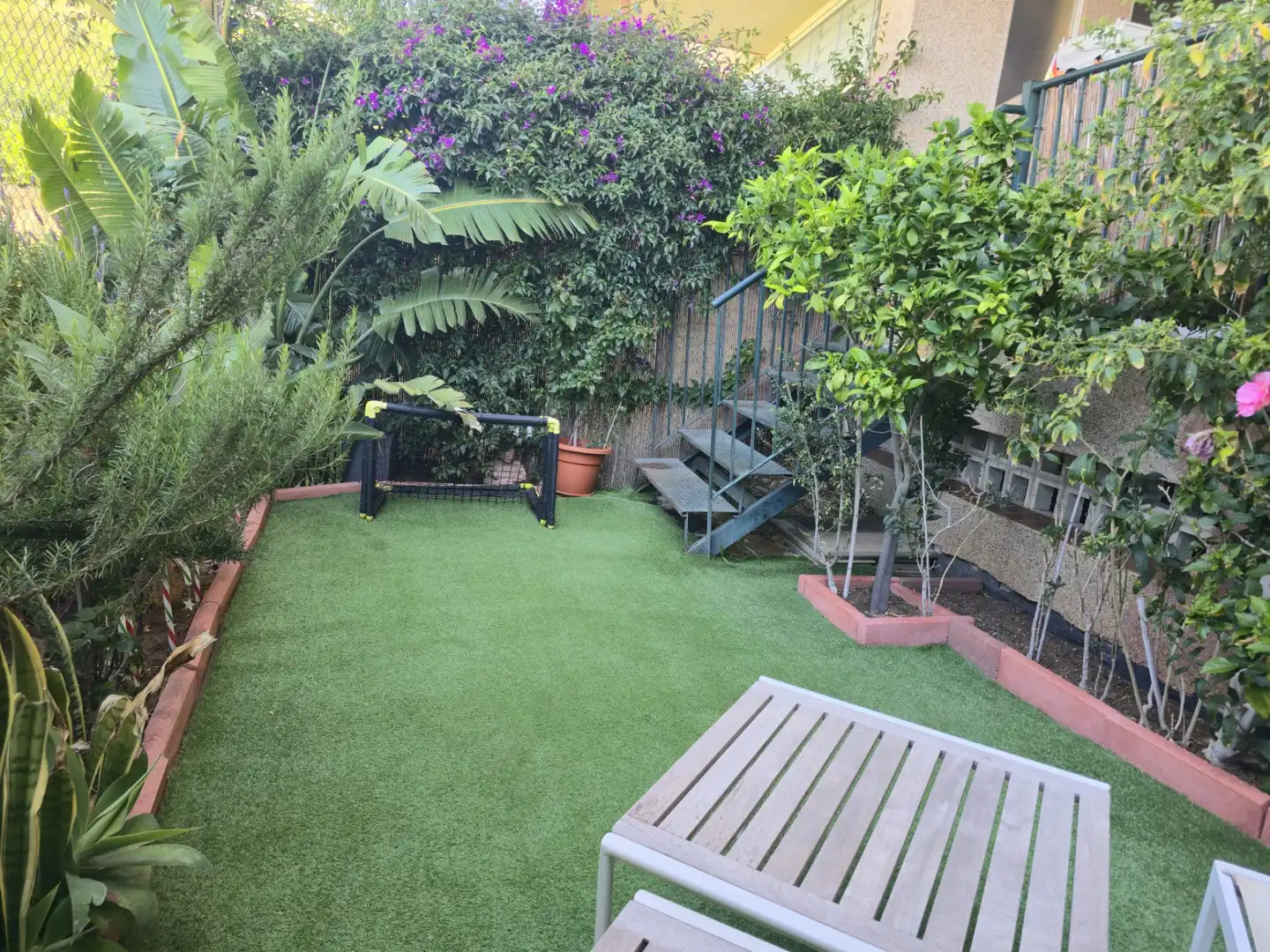 Terraza de Piso en venta en Mijas con Aire acondicionado, Calefacción y Jardín privado
