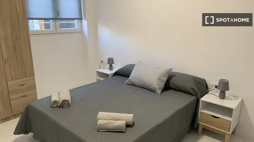 Bedroom of Flat for rent in Sagunto / Sagunt  with Air Conditioner, Heating and Furnished