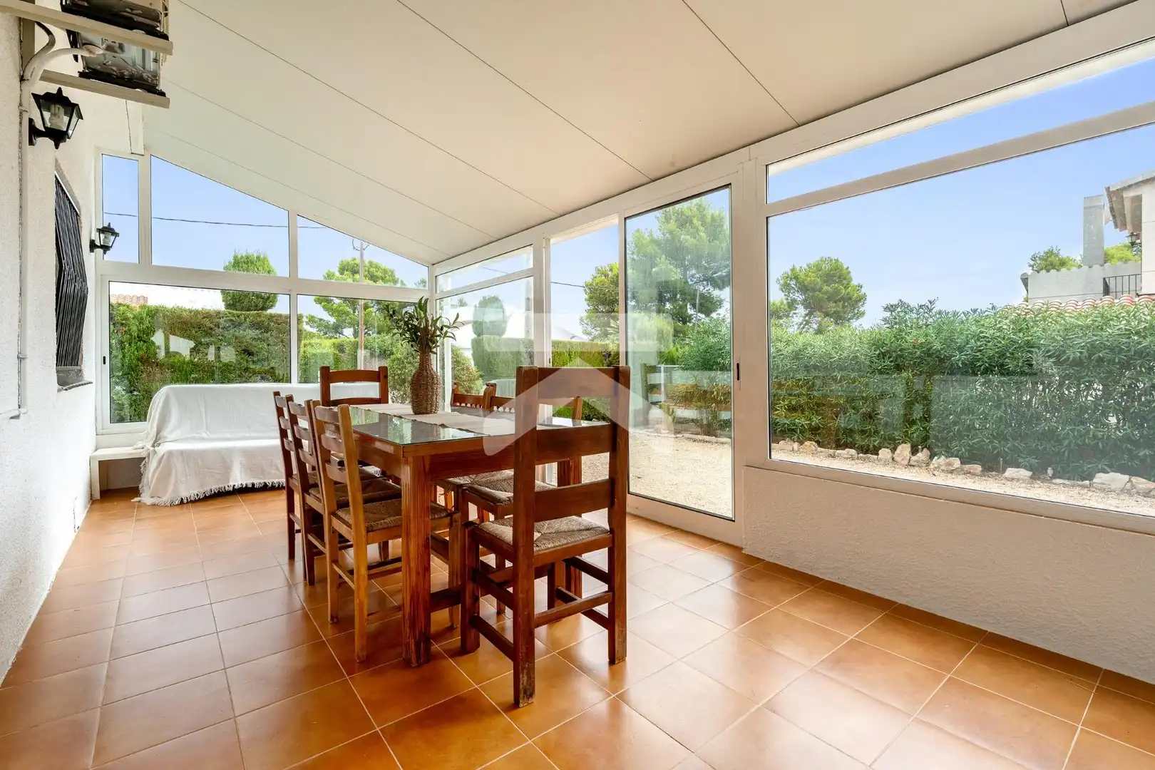 Dining room of Houses for sale in L'Ametlla de Mar   with Air Conditioner, Heating and Private garden