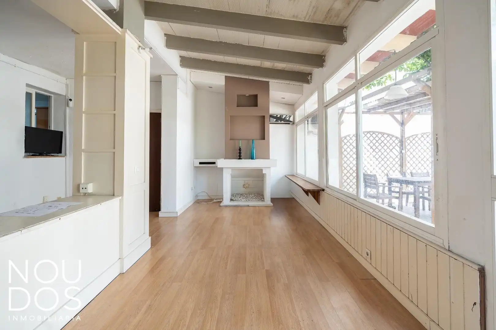 Sala d'estar de Planta baixa en venda en  Palma de Mallorca amb Aire condicionat, Jardí privat i Terrassa